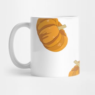 Pattern : Orange Pumpkins Mug